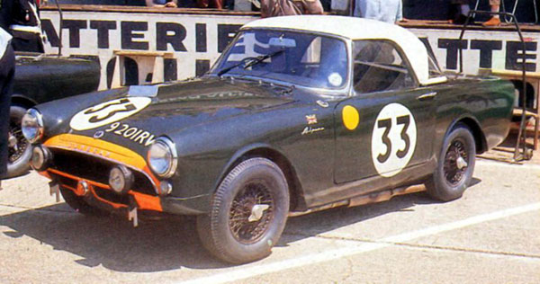 Sunbeam Alpine - 24 heures du Mans 1963