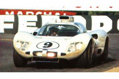 24 heures du Mans 1966 - Chaparral 2D #9 - Phil Hill / Jo Bonnier - Abandon