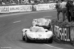 24 heures du Mans 1966 - Chaparral 2D #9 - Phil Hill / Jo Bonnier - Abandon