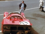 24 heures du Mans 1966 - Ferrari 330 P3 #27 - Pedro Rodriguez / Richie Ginther - Abandon