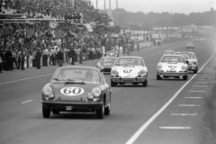 24 heures du Mans 1967 - Porsche 911S #43 - Pilotes : Jacques Dewes / Anton Fischhaber  - Abandon