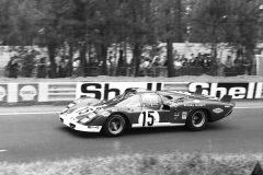 24 heures du Mans 1970 - Ferrari 512S #15- Pilotes : Mike Parkes / Herbert Müller - Abandon