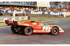 24 heures du Mans 1970 - Porsche 917K #23- Pilotes : Hans Herrmann / Richard Attwood - 1er