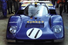 24 heures du Mans 1971 - Ferrari 512M #11- Pilotes : Mark Donohue / David Hobbs - Abandon