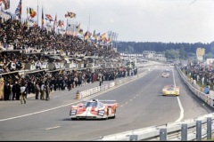 24 heures du Mans 1971 - Ferrari 512M #6 - Pilotes : Hugues de Fierlandt / Alain de Cadenet - Abandon