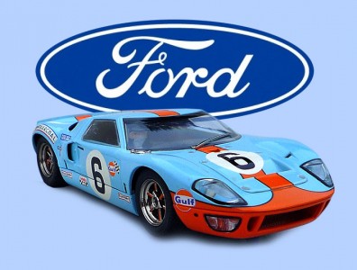 24 heures du Mans 1969 - Ford GT40 #6 - Scalextric