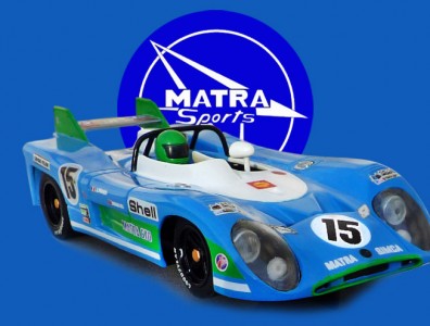 24 heures du Mans 1972 - Matra 670 #15 Scalextric