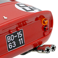 Ferrari 250 GTO Fly ELM04 - Détails du panneau arrière