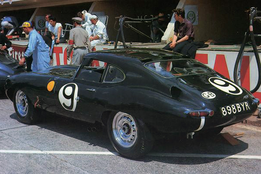 24 heures du Mans 1962 - Jaguar E #9 - Peter Lumsden / Peter Sargent - 5ème 