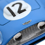 Aston Martin DB4 GT Zagato Ocar - Détails de la décoration
