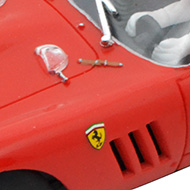Ferrari 250 GTO - Pink-Kar CV055 - Détails de la décoration