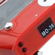 Ferrari 250 GTO - Pink-Kar CV055 - Détails du panneau arrière