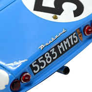 Panhard CD Le Mans Miniatures - Détails de la décoration