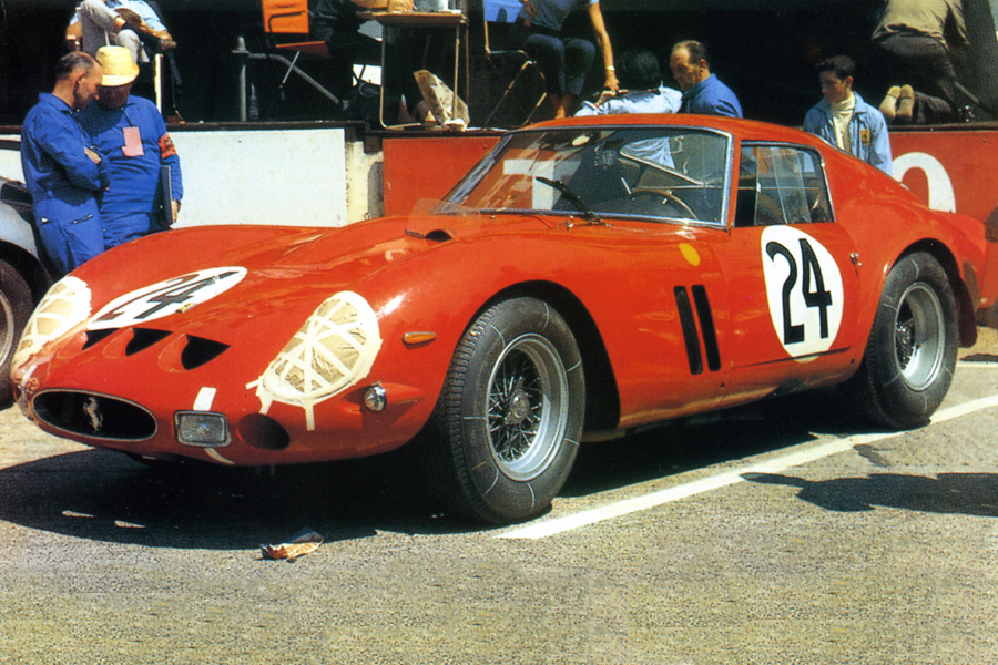 24 heures du Mans 1963 - Ferrari 250P #24 - Pilotes : Jean Blaton "Beurlys"/ Gerhard Langlois van Ophen - 2ème
