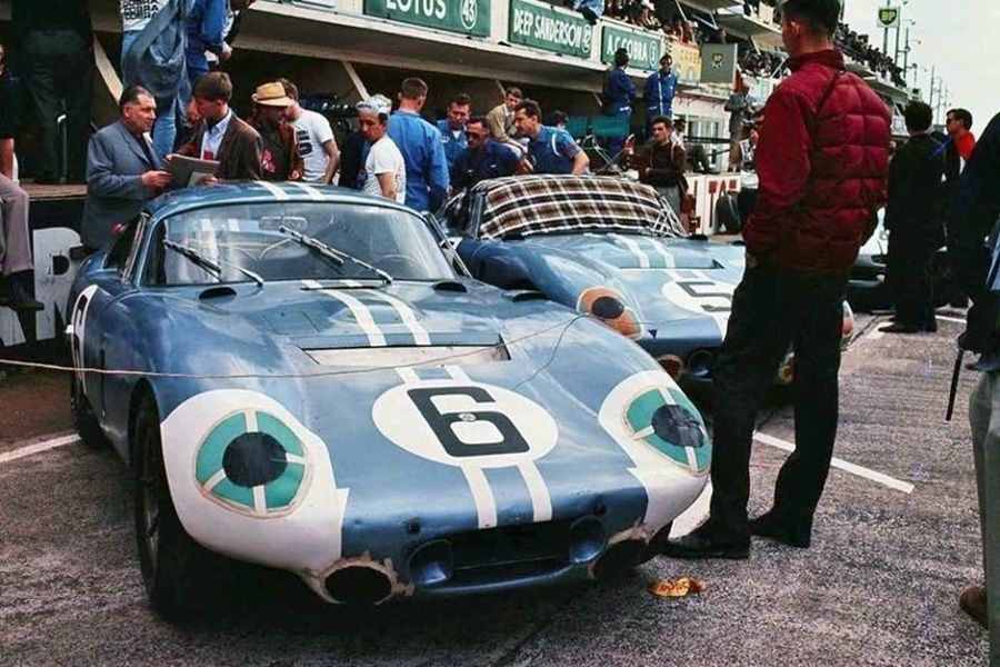 24 heures du Mans 1964 - Cobra Daytona #6 - Pilotes : Chris Amon / Jochen Neerpasch - Abandon
