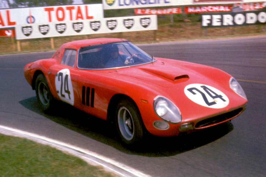 24 heures du Mans 1964 - Ferrari 250 GTO #26 - Pilotes : Lucien Bianchi / Jean "Beurlys" Blaton - 5ème