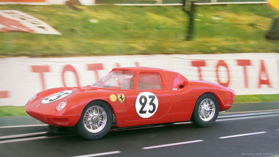 24 heures du Mans 1964 - Ferrari 250 LM #23 - Pilotes : Pierre Dumay / Gerhard Langlois von Ophem - 16ème