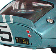 Cobra Daytona Revell - Détails de la face arrière