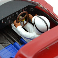 Ferrari 330 P - Détails du poste de pilotage