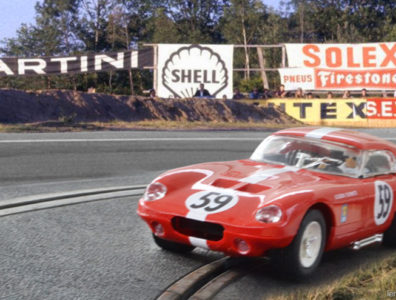 24 heures du Mans 1965 - Cobra Daytona #59 - Pilotes : Peter Harper / Peter Sutcliffe - Abandon