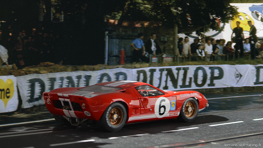 24 heures du Mans 1965 - Ford GT40 #6 - Herbert Müller / Ronnie Bucknum - Abandon