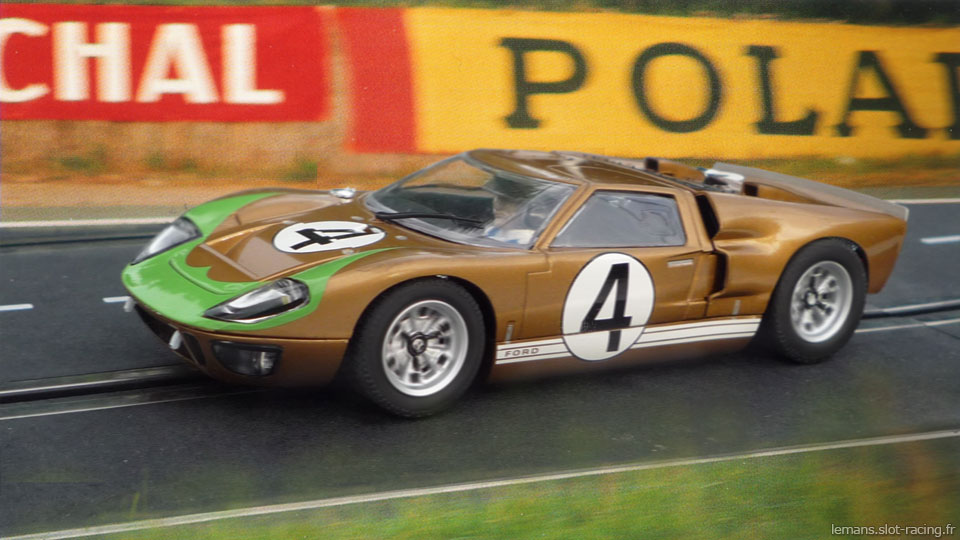 24 heures du Mans 1966 - Ford MkII #4 - Pilotes : Paul Hawkins / Mark Donohue - Abandon