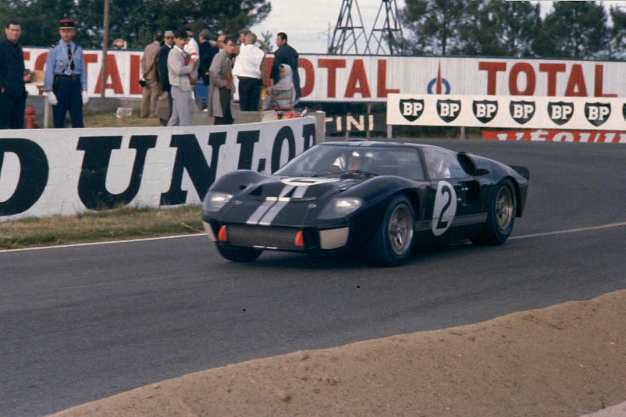  24 heures du Mans 1966 - Ford MkII #2 - Pilotes : Chris Amon / Bruce McLaren - 1er
