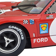 Ford GT40 - Détails de la décoration