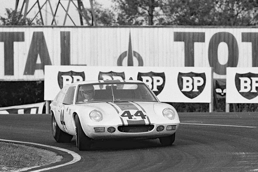 24 heures du Mans 1967 - Lotus 47 Europe #44- Pilotes : John Wagstaff / David Preston - Abandon