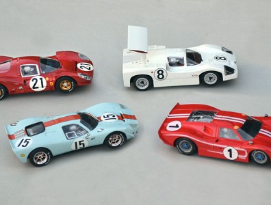 Mirage Scalextric, Ferrari P4 Scalextric, Chaparral 2F Scalextric, Ford MkIV NSRR