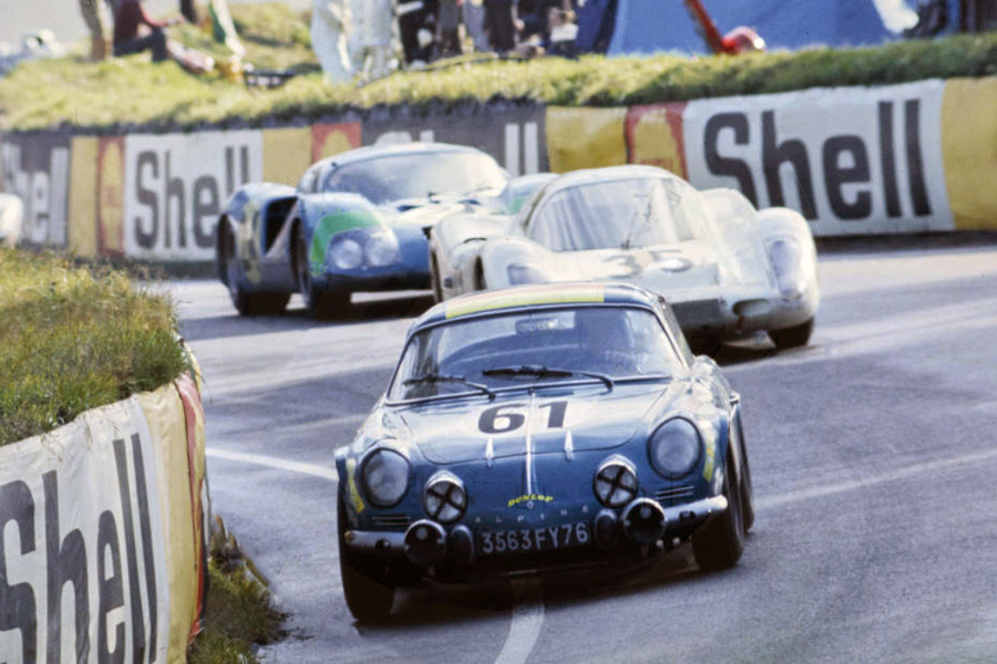 24 heures du Mans 1968 - Alpine A110 #61 - Pilotes : Joseph Bourdon / Maurice Nussbaumer - non classé