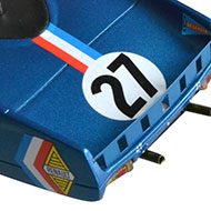 Alpine A220 Le Mans Miniatures - Détails du peigne aérodynamique