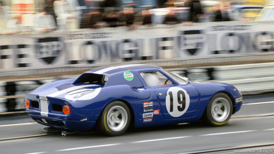 24 heures du Mans 1968 - Ferrari 250LM #19 - Pilotes : Paul Vestey / Roy Pike - Abandon