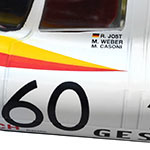 Porsche 908 SRC 01502 - Détails de la décoration