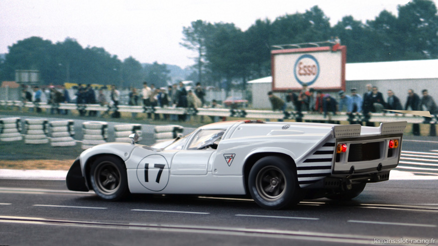 24 heures du Mans 1970 - Lola T70 #17- - Pilotes : Robin Ormes / David Prophet - Non qualifiée