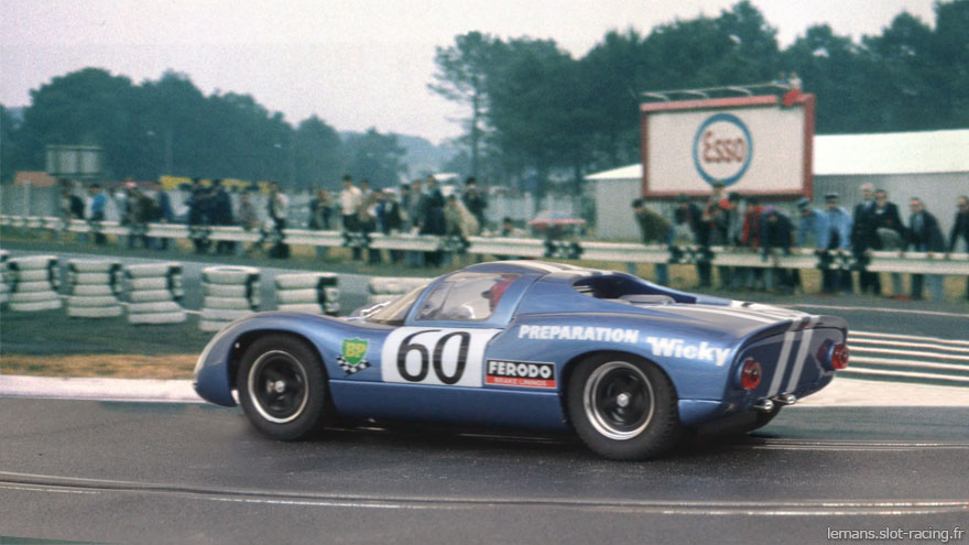 24 heures du Mans 1970 - Porsche 910 #60- Pilotes : Willy Meier / Daniel Rouveyran - Abandon