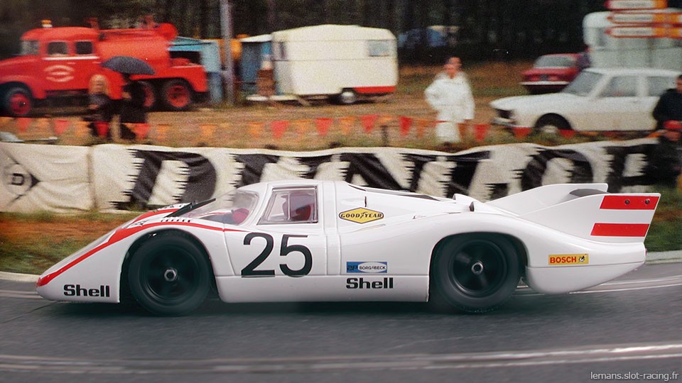 24 heures du Mans 1970 - 917L #25- Pilotes : Vic Elford / Kurt Ahrens - Abandon