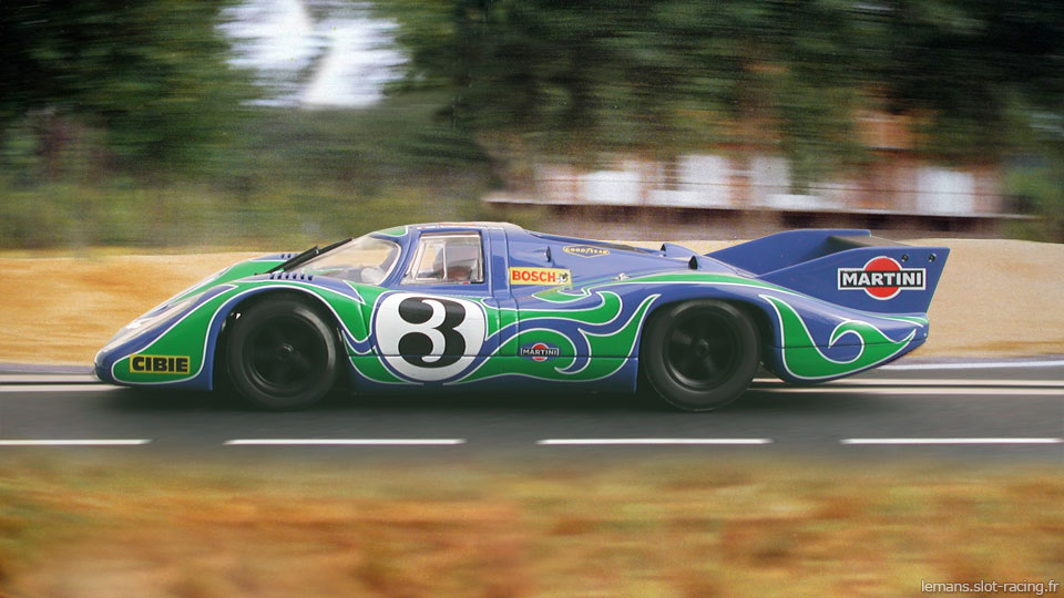 Porsche 917 Fly 3 24 heures du Mans 1970
