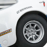 Porsche 911S Fly ELM01 - Détail des roues arrière