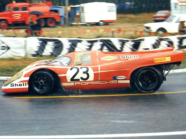 24 heures du Mans 1970 - Porsche 917 #23 - Pilotes : Hans Herrmann / Richard Attwood- 1er