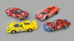 Ferrari 512S Fly, Ligier JS1 PSK, Porsche 917 Fly, Alfa-Roméo T33/3 Racer
