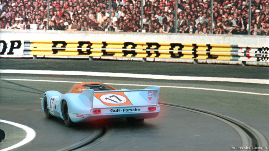 24 heures du Mans 1971 - Porsche 917 #17- Pilotes : Jo Siffert / Derek Bell - Abandon