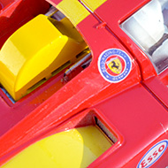 Ferrari 512M Spirit - Détails de la prise d'air