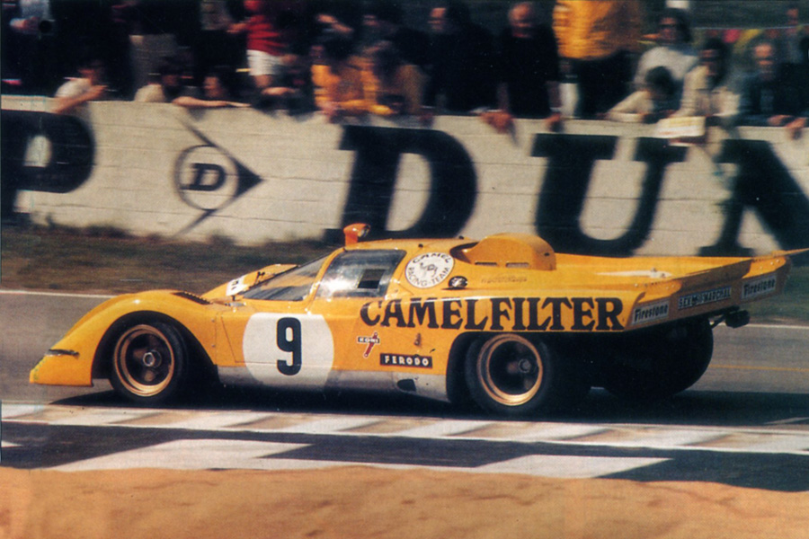 24 heures du Mans 1971 - Ferrari 512M #9 - Pilotes : Alain de Cadenet / Hugues de Fierlandt - Abandon