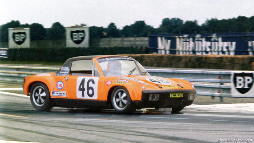 24 heures du Mans 1971 - Porsche 914/6 GT #46 - Pilotes : Paul Keller / Jean Sage - Abandon