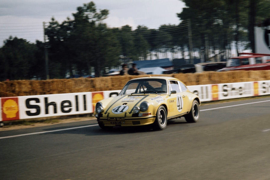 24 heures du Mans 1972 - Porsche 911S #41 - Michael Keyser / Jurgen Barth / Sylvain Garant - 13ème