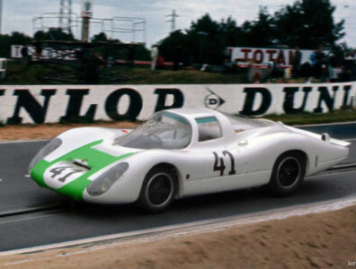 24 heures du Mans 1967 - Porsche 907/6 LH #41 - Pilotes : Jo Siffert / Hans Herrmann - 5ème