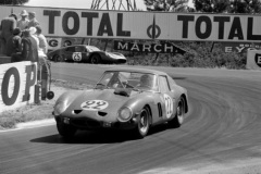 24 heures du Mans 1962 - Ferrari 250 GTO #19 - Pilotes : Léon Dernier / Jean Blaton - 3ème