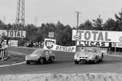 24 heures du Mans 1962 - Ferrari 250GT #23 - Pilotes : Fernand Tavano / Andre Simon - Abandon