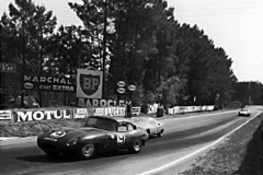 24 heures du Mans 1962 - Jaguar Type E #9 - Peter Lumsden / Peter Sargent - 5ème